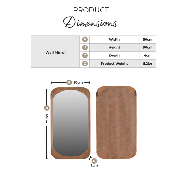 Product Dimensions