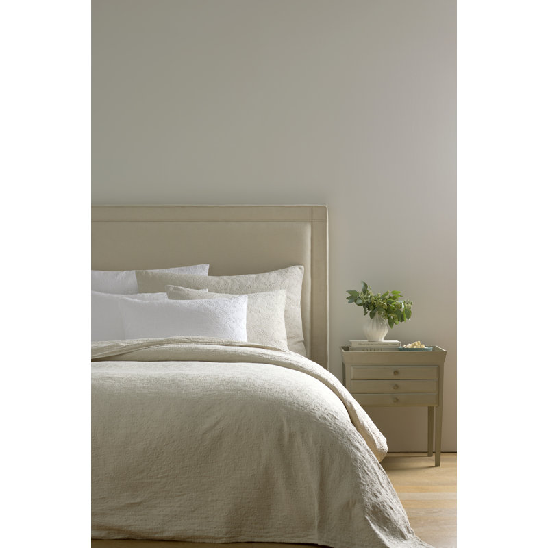 Jacq Blanket Cover, Full/Queen, White