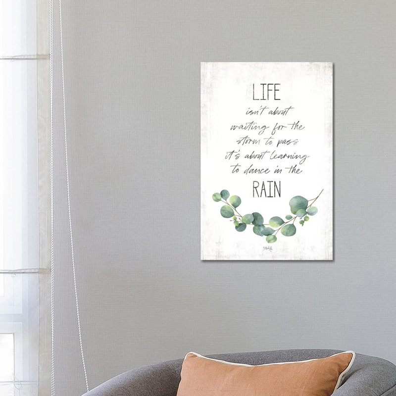 Dance In The Rain by Marla Rae - Wrapped Canvas Print, 66.04 cm H x 45.72 cm W