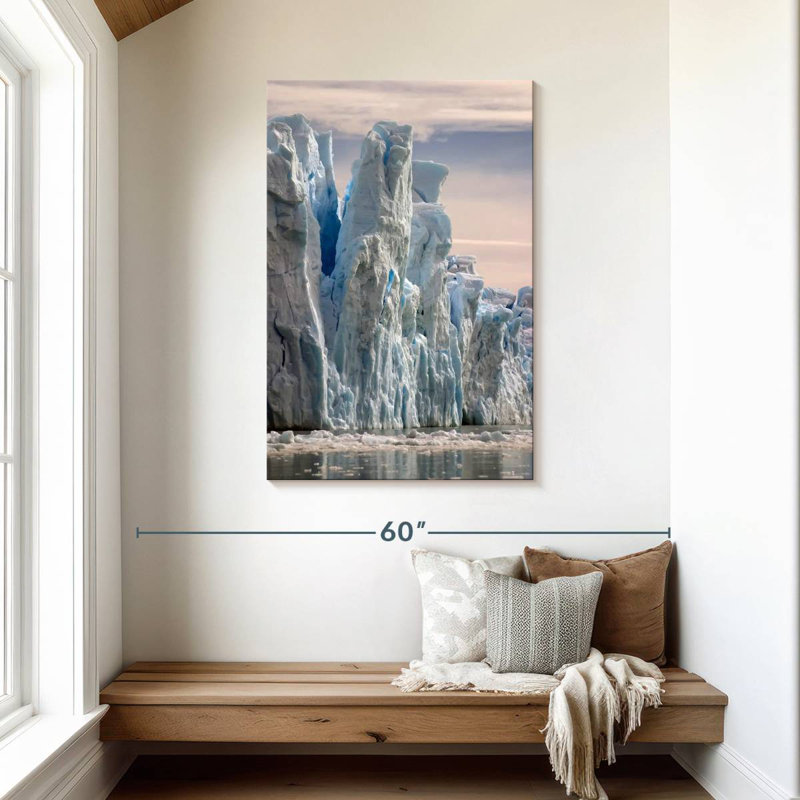 Towering Icebergs, 45" H x 30" W