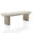 Bartel 59"W Upholstered Dining Bench with Wood Base