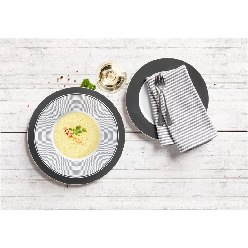 12 Piece Dinnerware Set, Service for 6
