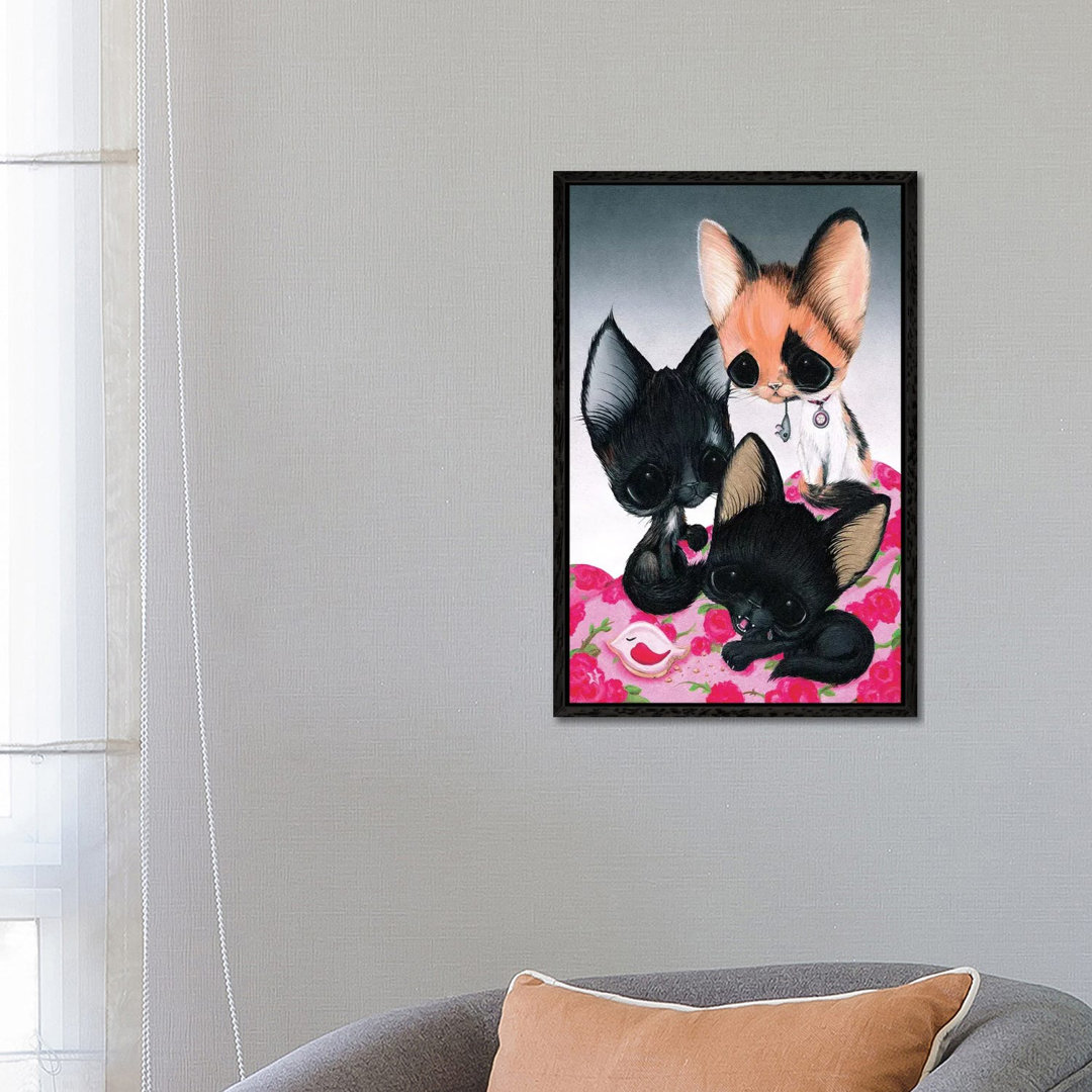 Cous Cous, Mipsy, And Chibi von Sugar Fueled - Gallery-Wrapped Canvas Giclée on Canvas