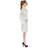 SILK SHORT ROBE WHITE-20564111