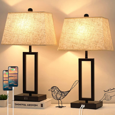 Auzhane Metal USB Table Lamp