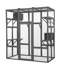 Très grande cage à chat - Gris