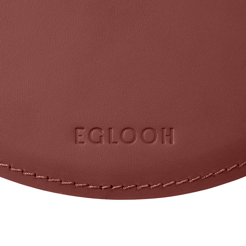 Leather Desk Pad, Burgundy Red