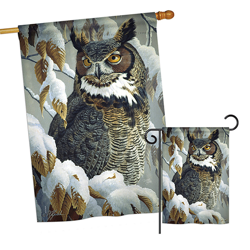 Double Sided 40'' H x 28'' W Polyester Garden Flag