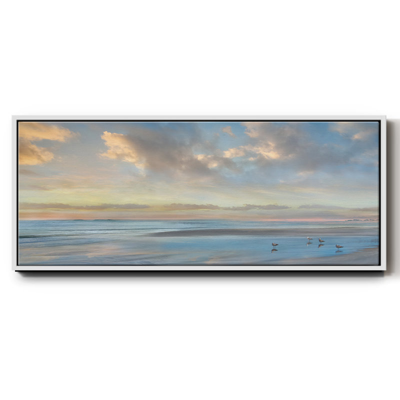 Toile encadrée «Perfect View Malibu», H 24 po x l 60 po