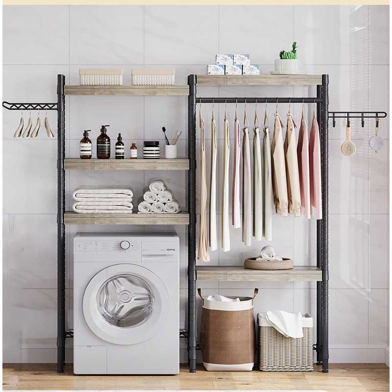 Closet System, 188cm H x 160cm W x 30.5cm D
