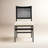 Donner Foldable Cane Back Dining Chair-1966566544