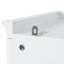 Rangement de salle de bain moderne 71 po autoportant avec tiroirs à fermeture en douceur