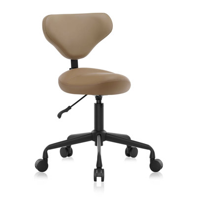 Backed Adjustable Backrest Adjustable Height Ergonomic Active Stool