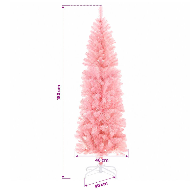 Christmas Tree, 180 cm, Pink