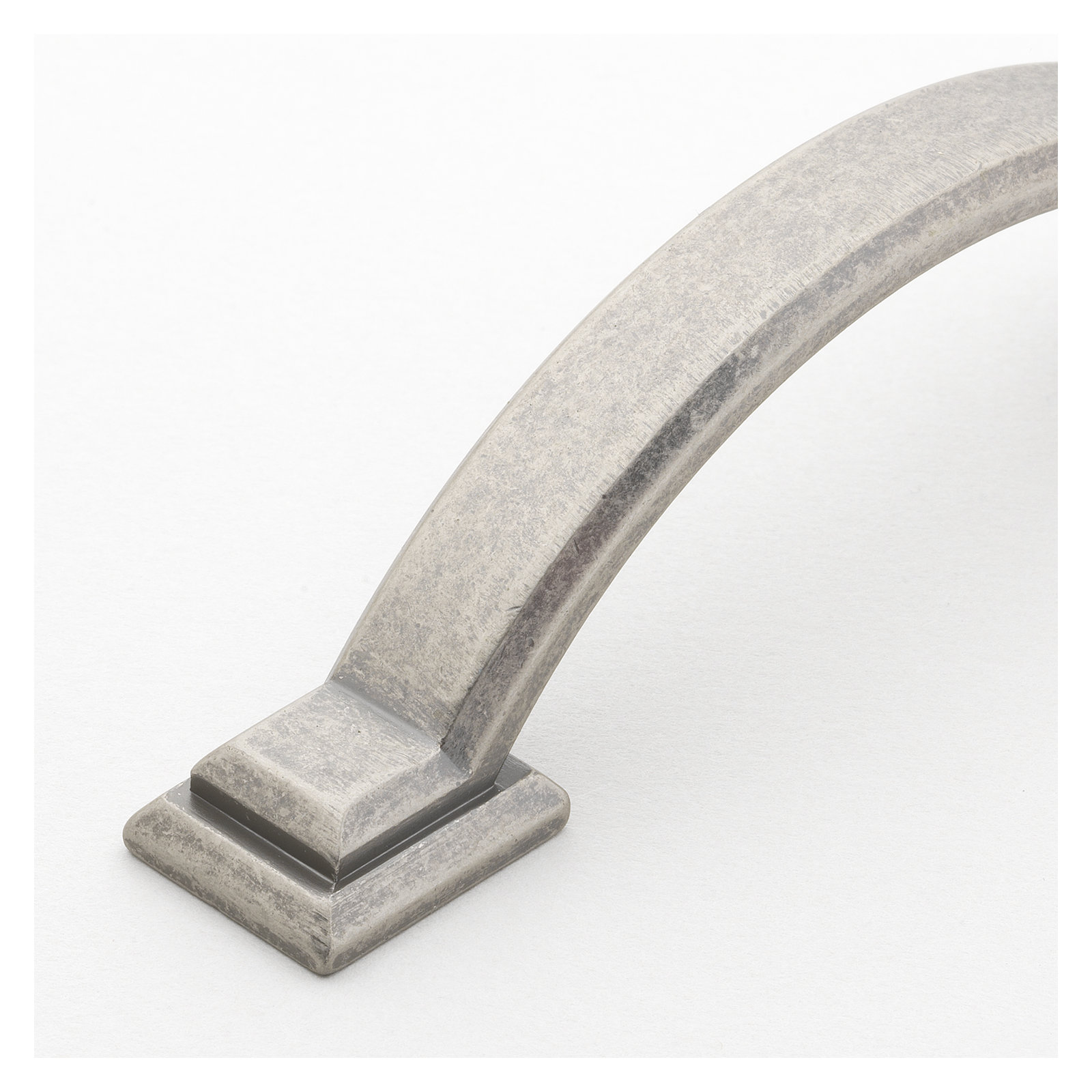 3" Center to Center Arch Pull, Weathered Nickel
