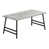 Plateau gris/ base noire