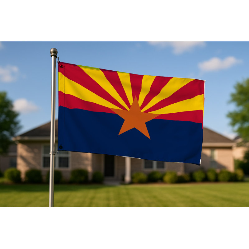 Drapeau de l'État de l'Arizona - Drapeau