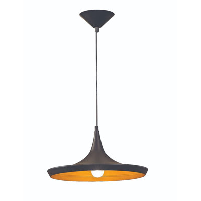 Luminaire suspendu conique 1 lumière