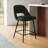 Valdez Boucle Upholstered Stool-293266633-381503618