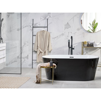 Topton 1600mm x 800mm Soaking Acrylic Bathtub