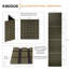 Paquet de 4 panneaux muraux Acous Blockbuster 24 po x 24 po x 0,4 po-100709034