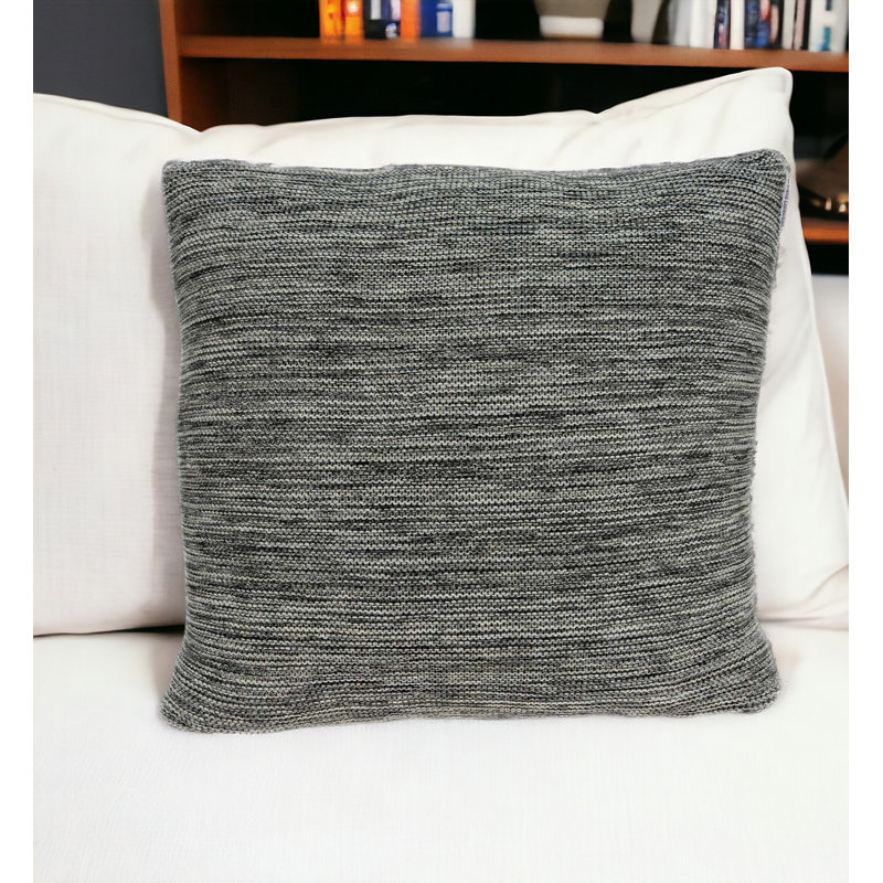 Coussin Diani, Gris, Coton