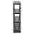 Gracious Living 4 Shelf Fixed Height Medium Duty Storage Unit, Black (4 Pack)-133042461-133042460