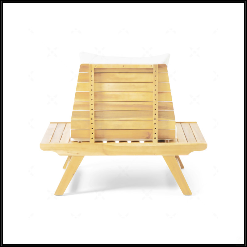 Fauteuil club, Blanc, Naturel