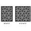 Leaves Aluminum Laser-Cut Privacy Screen Panel  – Powder-Coated Outdoor Metal Wall Art, Decorative Garden Fence Privacy Divider-63473066-63477457