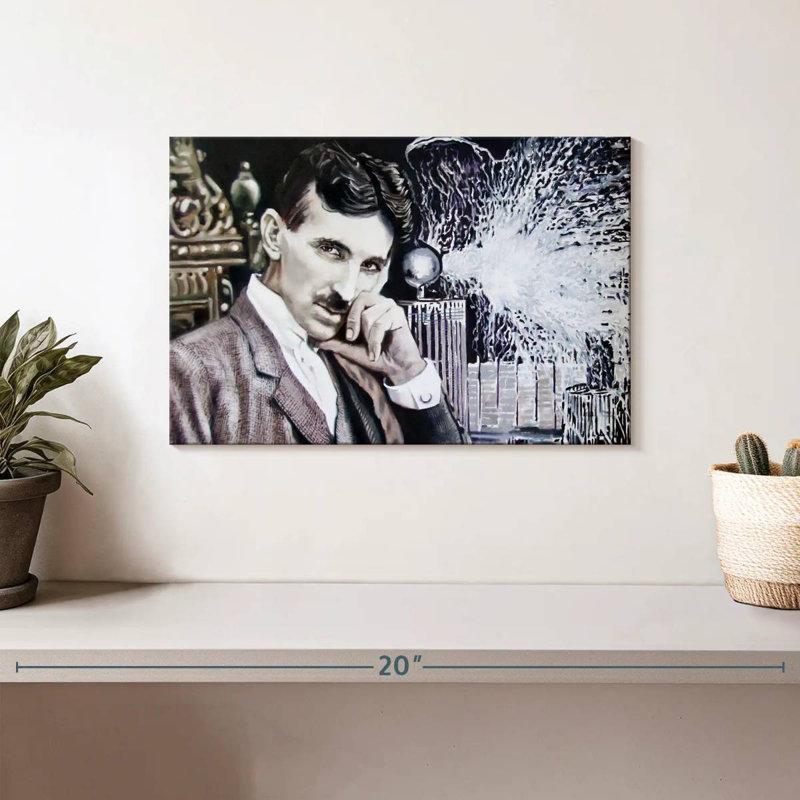 Leisha Tesla, H 8 po x l 12 po