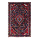 Fine Hand Knotted Persian Joshegan rug 4'6"x6'10"