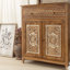 Buffet en bois massif brun