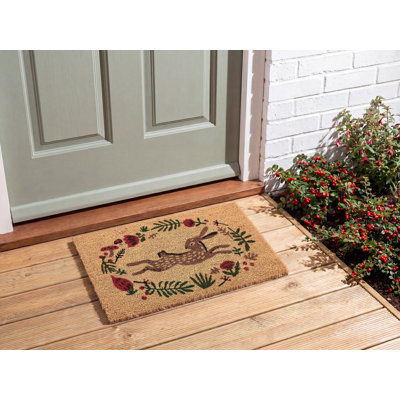ANGONO Non-Slip Animal Print Doormat