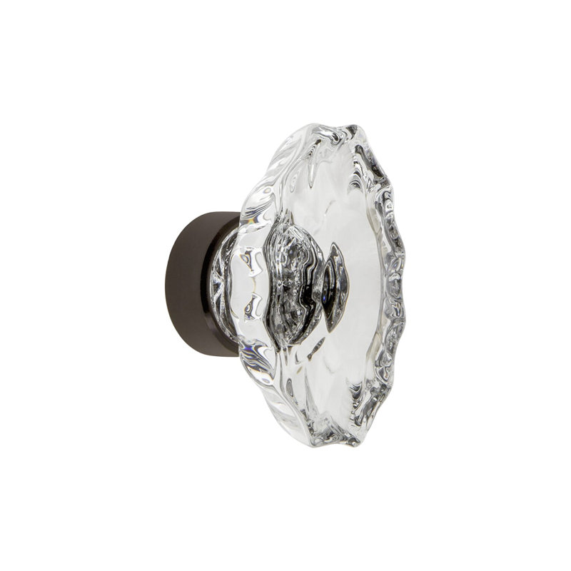 Poignée ronde surdimensionnée de 1 3/4 po de diamètre Biarritz, Bronze éternel