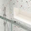 Porte de douche coulissante l 50 "-54" x H 72 "