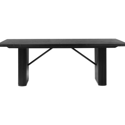 Houston Rectangular Double Pedestal Dining Table