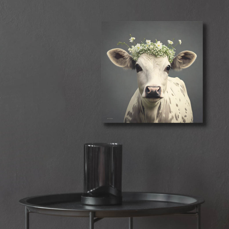 «Cow-ntry Charm» par Seven Trees Design, H 12 po x l 12 po