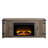 Rustic Oak Fireplace