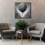 Art mural sur toile Epic Graffiti «Concrete Balloon» par Rey Klimt