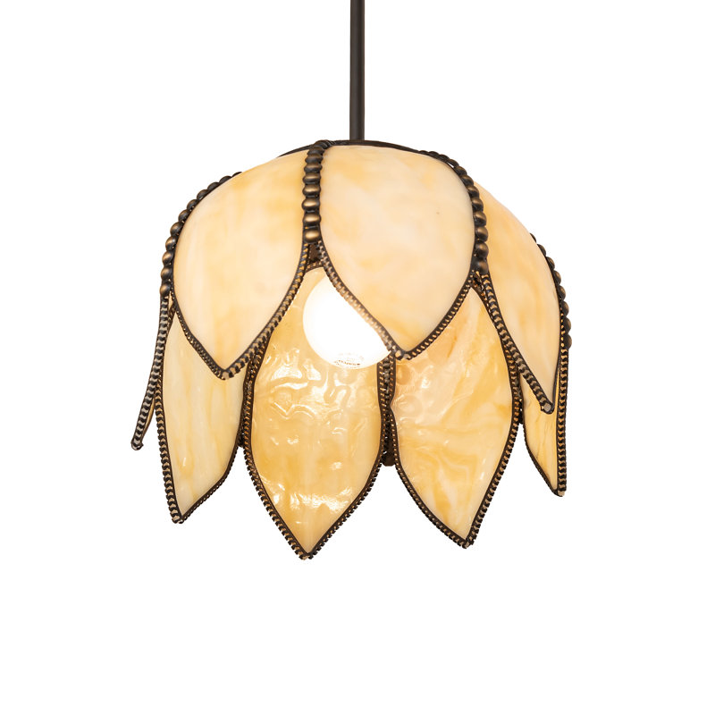 10" Wide Tulip Pendant