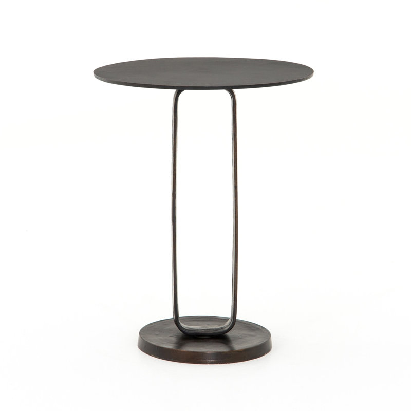 Adair End Table, Antique Rust