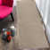 Custom Size Non-Slip Washable Soft Touch Pile Solid Cloud Color Hallway Runner Rug by Feet