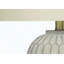 Lighting, H 24 po, lampe de table, résine crème, abat-jour ivoire / crème, transitionnel