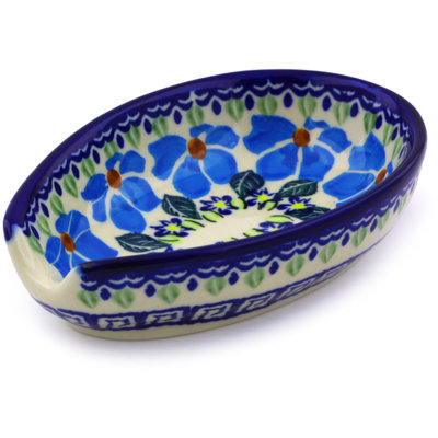 Rousey Ceramic / Porcelain Oval Spoon Rest
