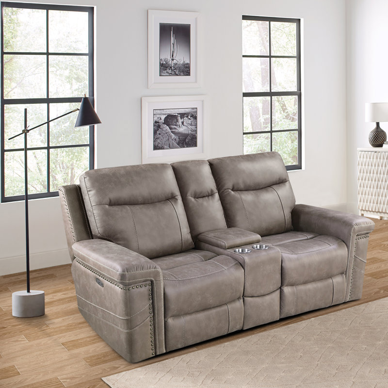 Causeuse de cinéma maison, Taupe