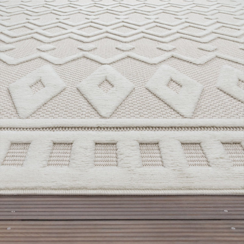 Bowersville Indoor / Outdoor Rug, Rectangle 4' x 3'11"
