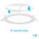 Selectable LED Canless Recessed Lighting Kit