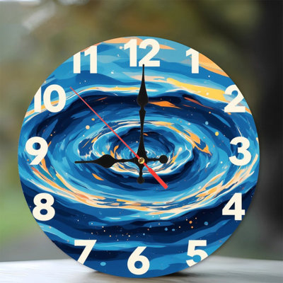 Horloge galaxie à spirale