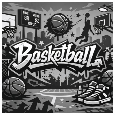 Couvertures Basketball Graffiti Art