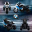 HOMCOM Electric Motorbike for Kids 6V BMW S1000RR Licensed 3 Wheel Blue